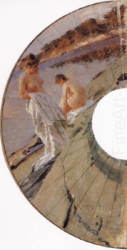 Anders Zorn Les baigneuses, study china oil painting image
